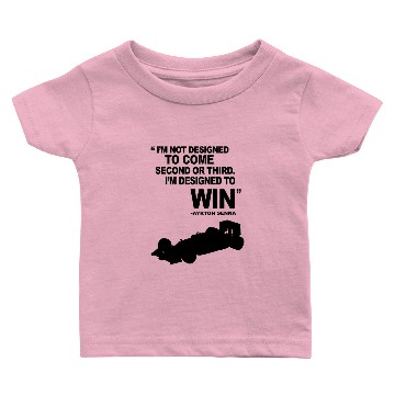 Discover Ayrton Senna legendary quote Baby T-shirts