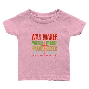 Discover Way Maker - Christian Baby T-shirts Baby T-shirts Store