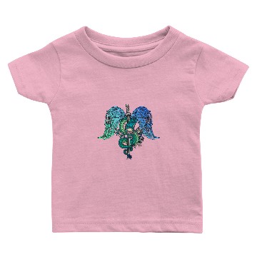 Discover Dragon Sword Angel Wings Baby T-shirts