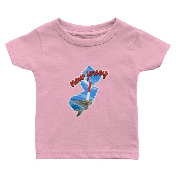 Discover New Jersey Baby T-shirts
