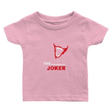 Discover Scary Red Joker Baby T-shirts