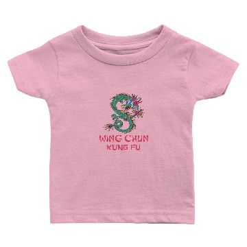 Discover Wing Chun Kung Fu chinese dragon Baby T-shirts