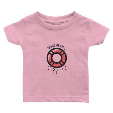 Discover trust me I'm a lifeguard Baby T-shirts
