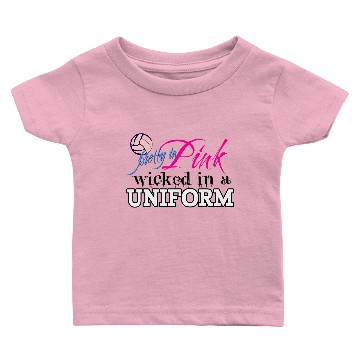 Discover Wicked in Uniform Volleyball Baby T-shirts