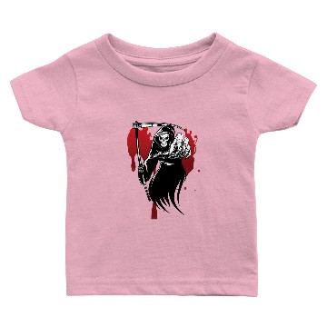 Discover Grim Reaper Design Baby T-shirts