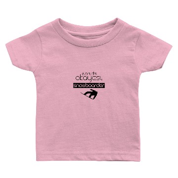 Discover Snowboarder Snowboarding Snowboard Winter Baby T-shirts