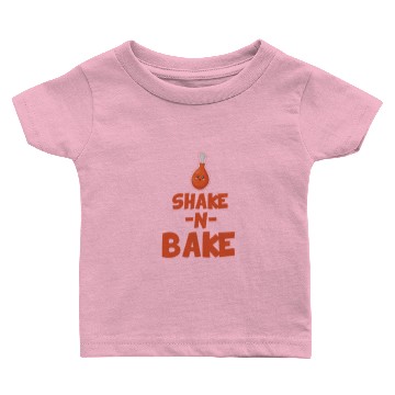 Discover Shake N Bake Chicken Wing Nugget Baby T-shirts