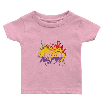 Discover EW DAVID COLORS SPLASH Baby T-shirts
