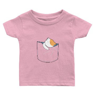 Discover Pocket Cat - Sue Baby T-shirts