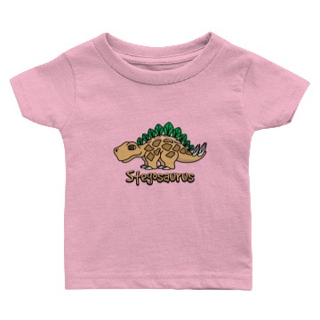 Discover Baby Stegosaurus Dinosaur Baby T-shirts