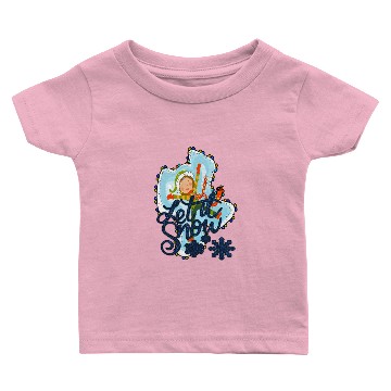 Discover Let it snow Baby T-shirts