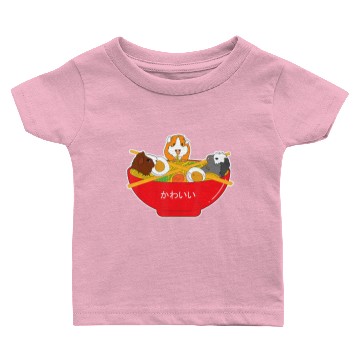 Discover Guinea Pig Cavy Ramen Baby T-shirts