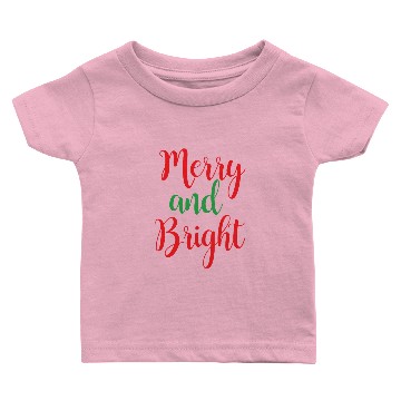 Discover Merry and bright Baby T-shirts