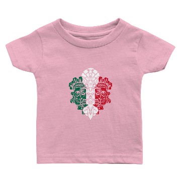Discover Aztec Warrior Sculpture - Mexican Ancestors - Baby T-shirts