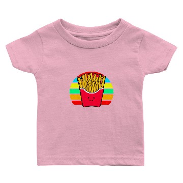 Discover French fries Sunset Baby T-shirts