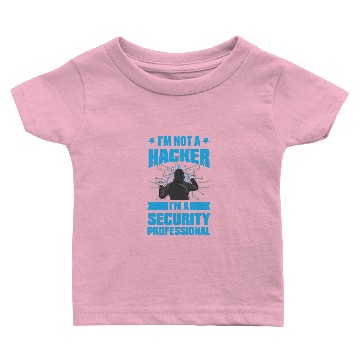 Discover Cybersecurity IT Analyst Certified Tech Security Baby T-shirts
