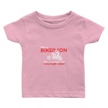 Discover Father son, motorcycle biker son Baby T-shirts