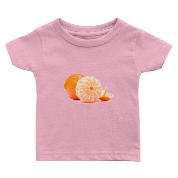 Discover Tangerine orange fruit Baby T-shirts