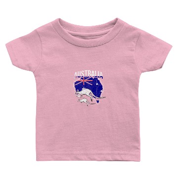 Discover Australia Kangaroo Baby T-shirts
