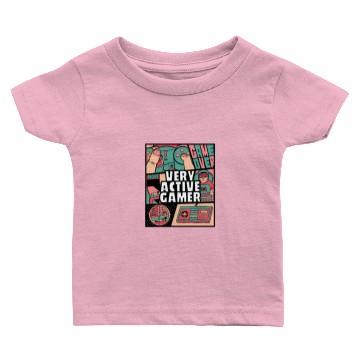 Discover Very Active typical Gamer Baby T-shirts