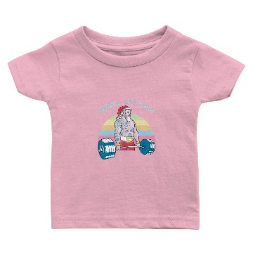 Discover Christmas Workout Baby T-shirts