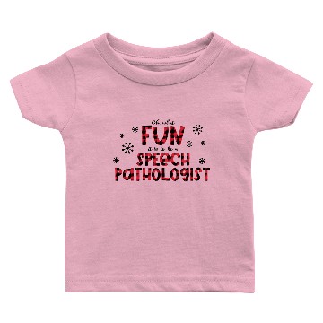Discover Christmas SLP speech pathologist Baby T-shirts