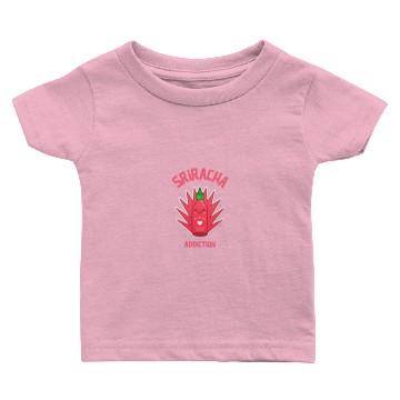 Discover sriracha addiction Baby T-shirts