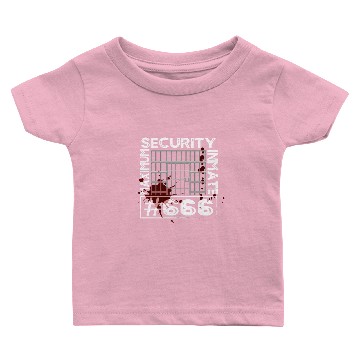 Discover Maximum Security Inmate Prisoner Costume Baby T-shirts