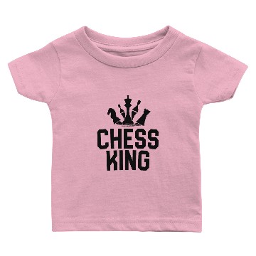 Discover Chess King Baby T-shirts Gift For Him King & Queen Chess