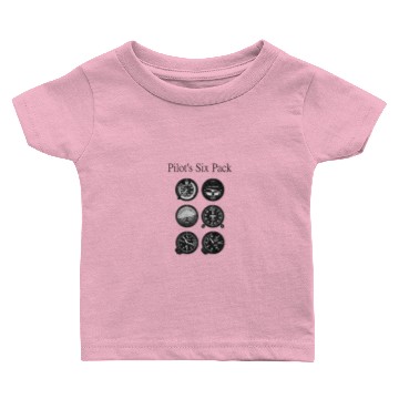 Discover Pilot's six pack Baby T-shirts