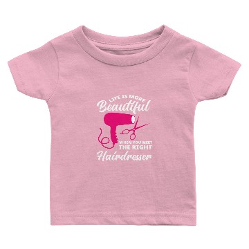 Discover Barber Hairstylist Baby T-shirts