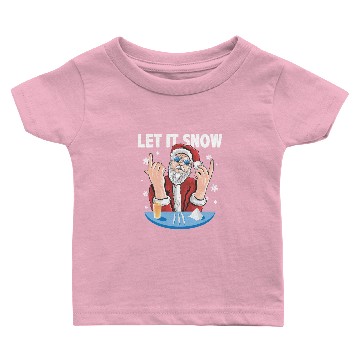 Discover Let It Snow Baby T-shirts