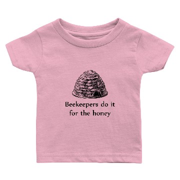 Discover Beekeeper honeybee profession insect bee gift Baby T-shirts