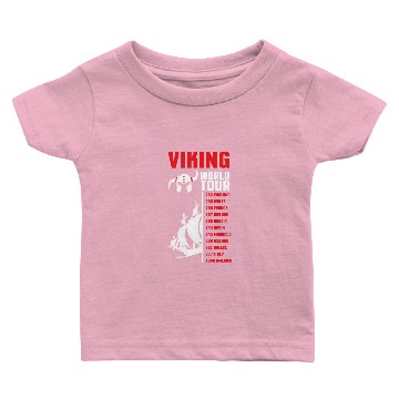 Discover Vikings Viking World Tour Baby T-shirts