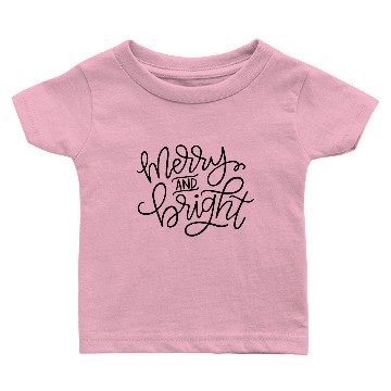 Discover Merry And Bright Baby T-shirts