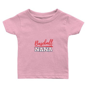 Discover Baseball Inspired Nana Grandma Baby T-shirts