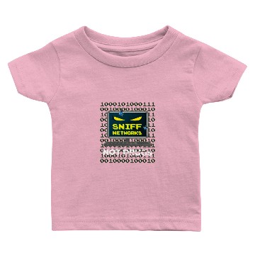 Discover Gift for Computer Geeks and Hackers Funny Hacker Baby T-shirts