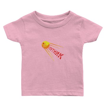 Discover Sputnik Satellite Russian Soviet Union Space gift Baby T-shirts