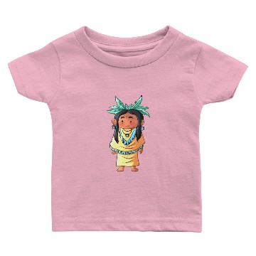 Discover Pocahontas Cheif Baby T-shirts