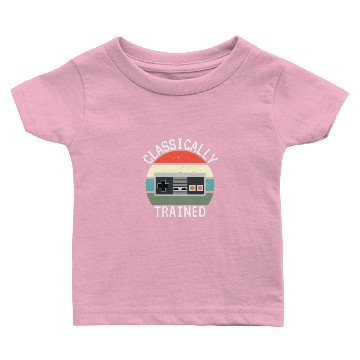 Discover Classically Trained Controller Video Gamer Gift Baby T-shirts