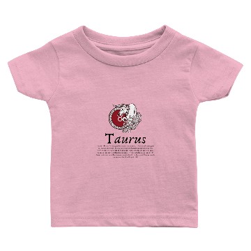 Discover Taurus Zodiac Characteristics Baby T-shirts