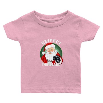 Discover Santa Claus Funny Christmas Baby T-shirts