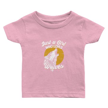 Discover Evil Wolf Face Moon Wolves Gift Baby T-shirts