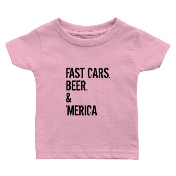 Discover MUSCLE CAR Gift Car Lover for Memorial Day FAST Baby T-shirts