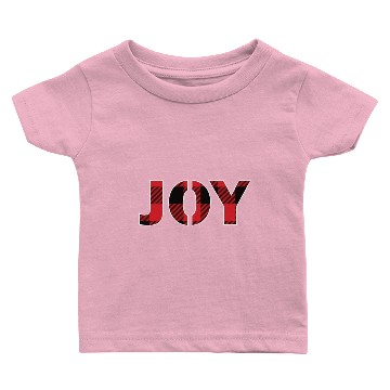 Discover JOY - Buffalo Plaid Baby T-shirts
