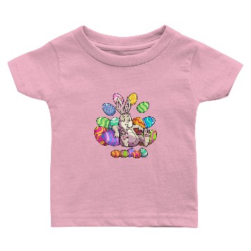Discover funny easter girls boys toddler easter bunny Baby T-shirts