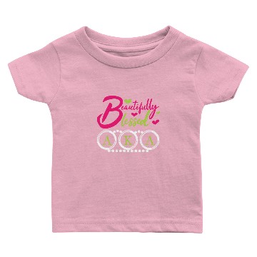 Discover Beautifully Blessed AKA Motivational Baby T-shirts