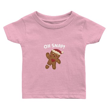 Discover Gingerbread Man Oh Snap Funny Cute Baby T-shirts
