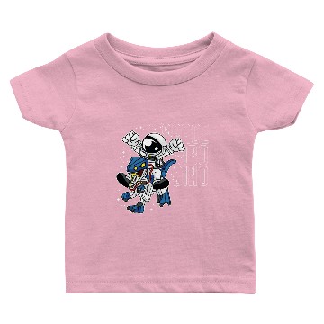 Discover Comic - Astro Dino Robot - dark Baby T-shirts