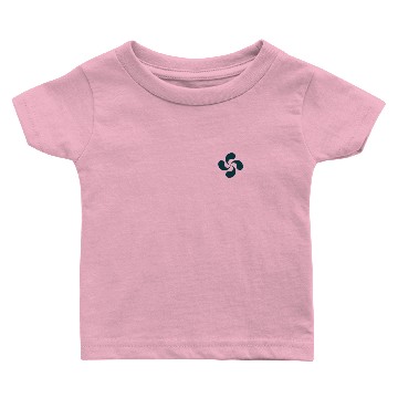 Discover Navy Blue Basque Lauburu Classic Baby T-shirts